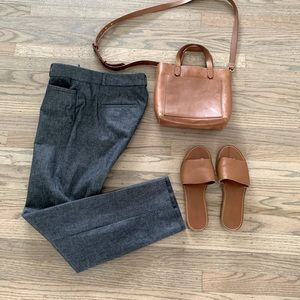 Denim slacks by Banana Republic